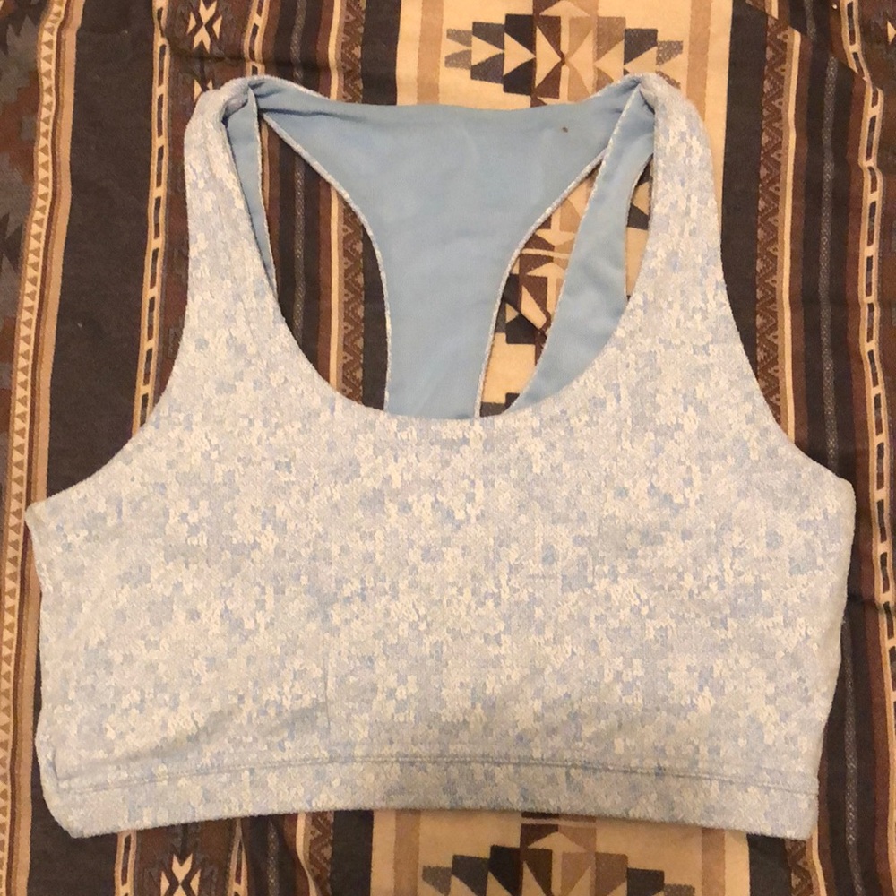 Gymshark Fleur Bra-light blue